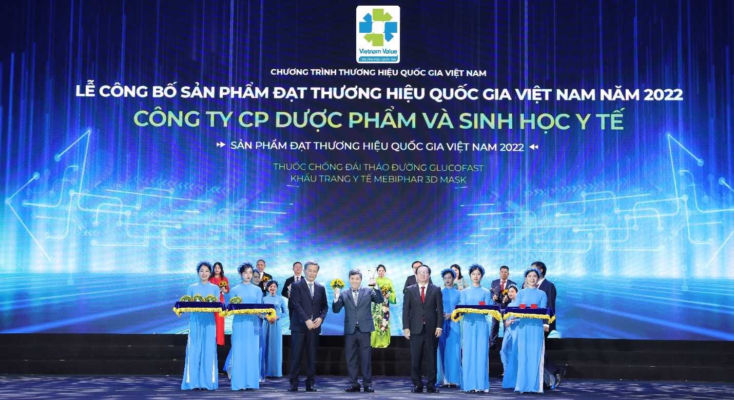 Công ty Cổ phần Dược phẩm và Sinh học Y tế (MEBIPHAR) tự hào đạt &#34;Thương hiệu Quốc gia Việt Nam&#34; - 1