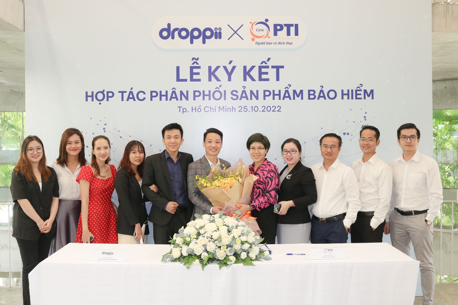 Droppii hợp tác với PTI ra mắt sản phẩm dịch vụ đầu tiên - 1