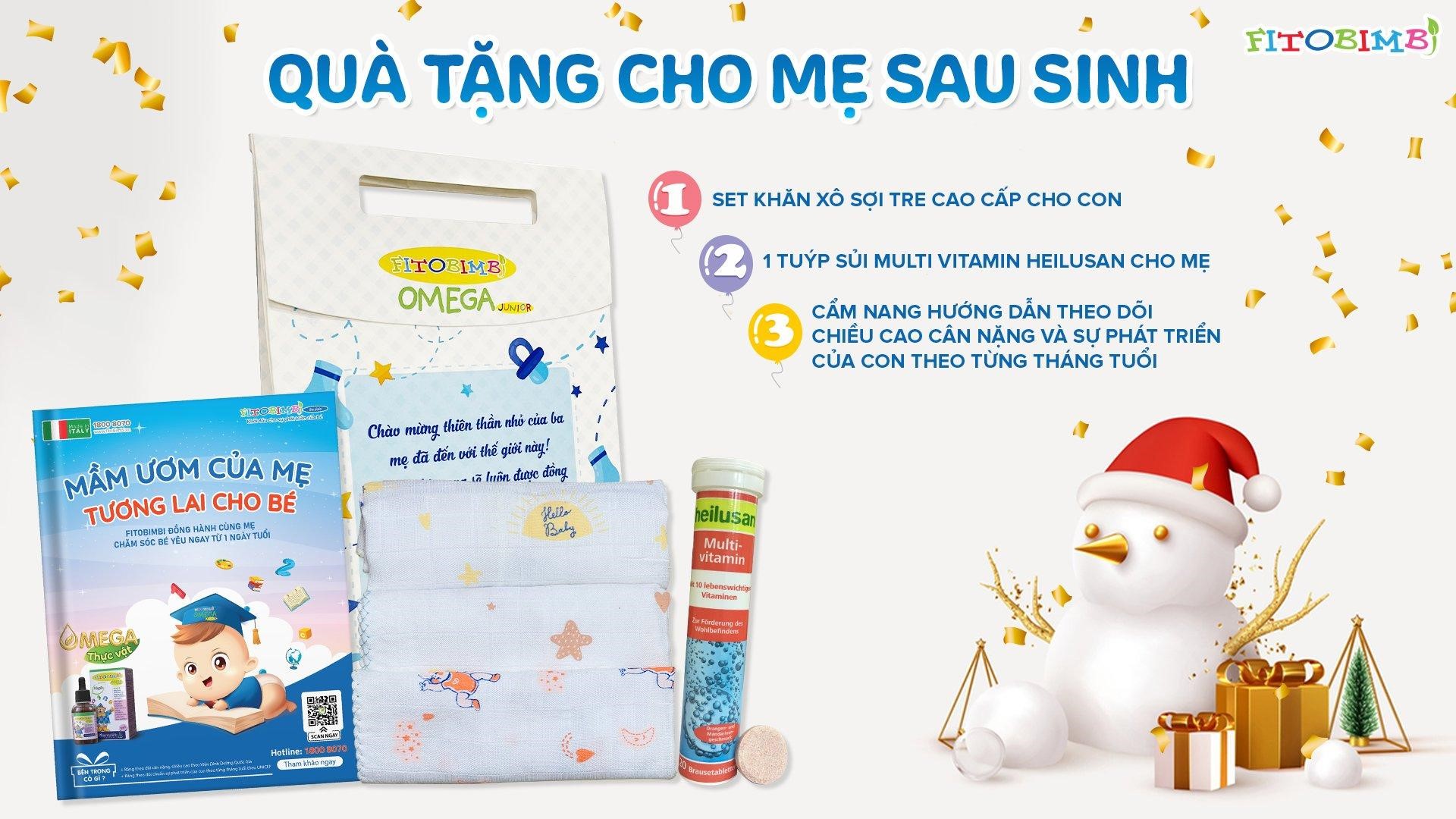 Ấm áp mùa giáng sinh, Fitobimbi đồng hàng cùng mẹ chào đón bé yêu - 6