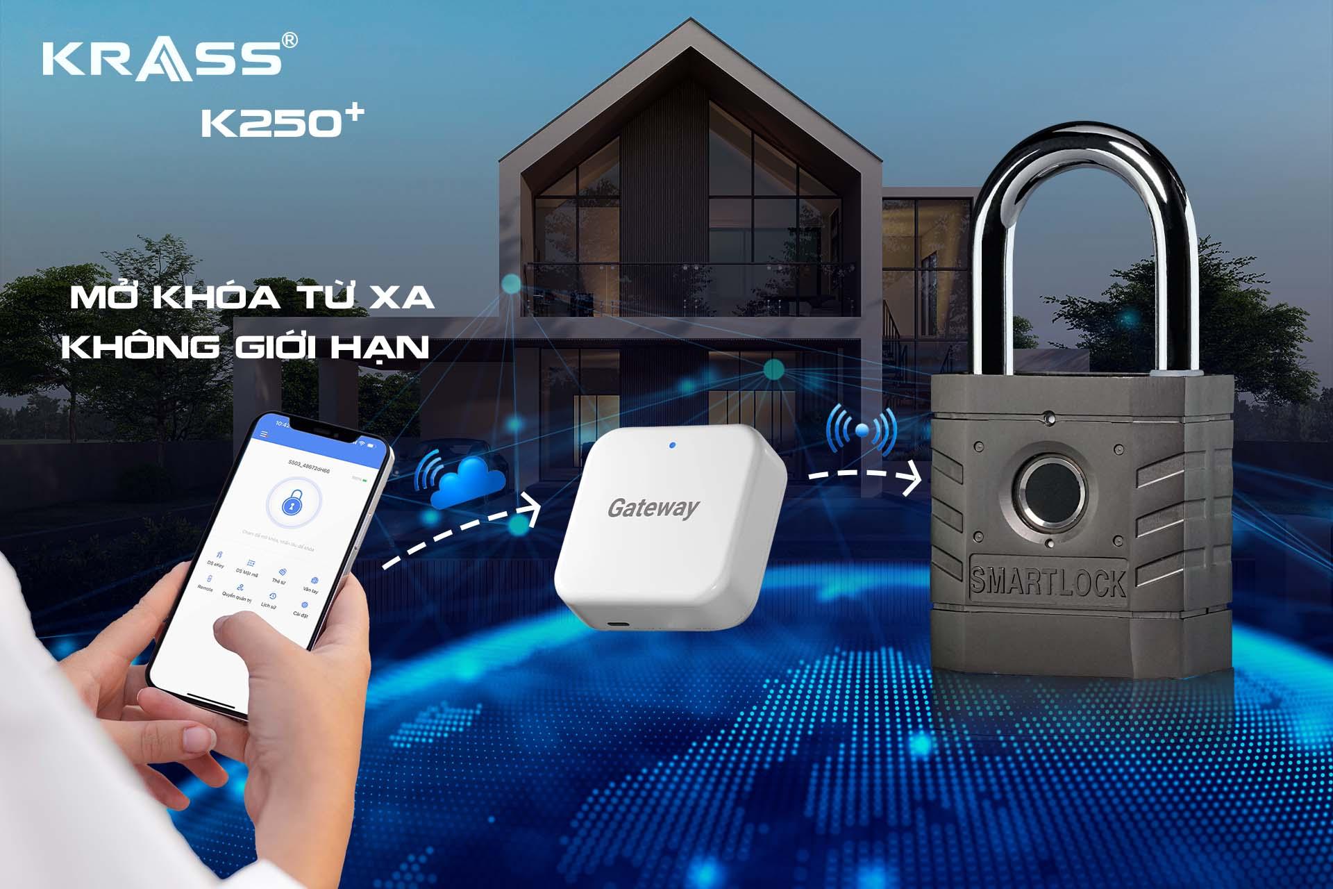 Khóa Krass K250 Plus - Đột phá công nghệ Đức về bảo mật vân tay - 3
