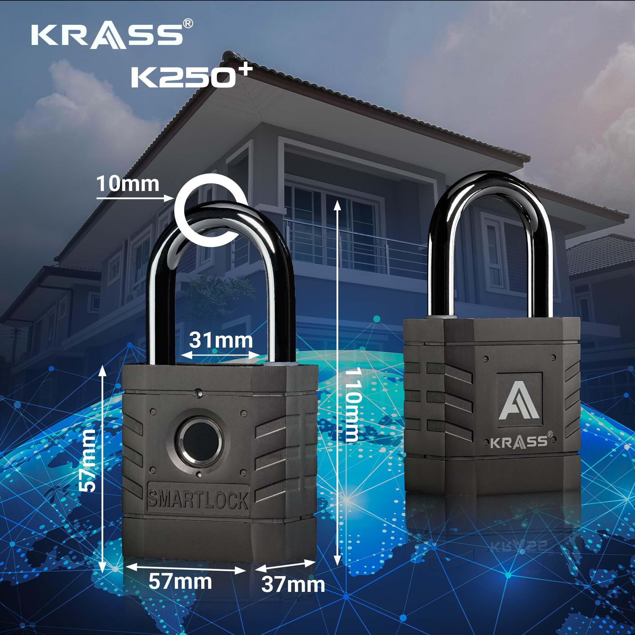 Khóa Krass K250 Plus - Đột phá công nghệ Đức về bảo mật vân tay - 2