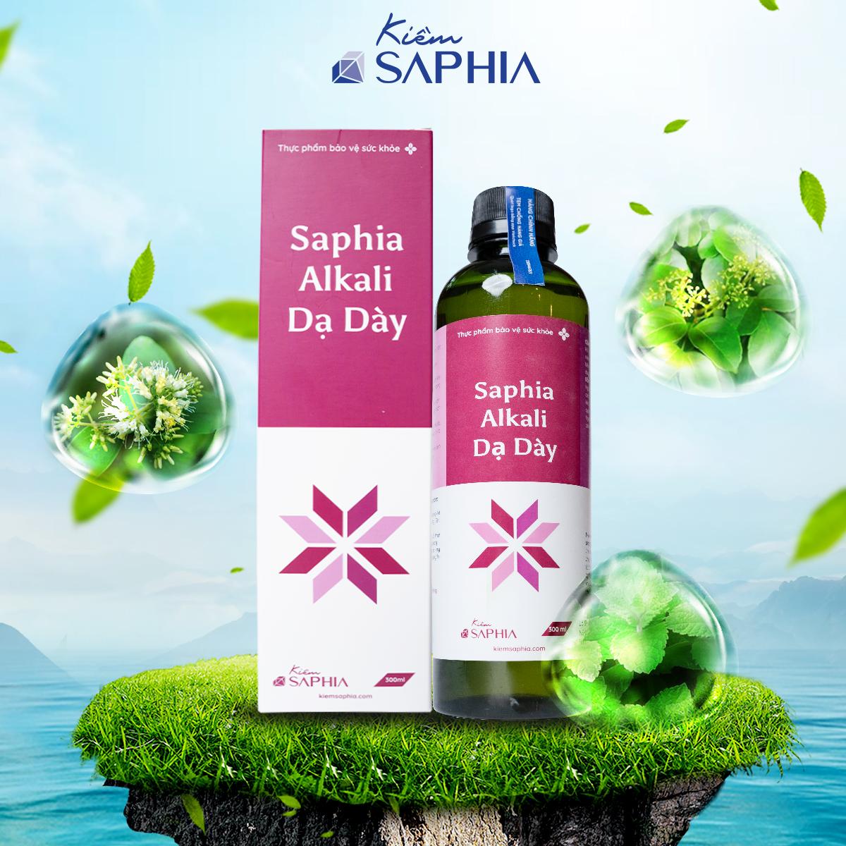 “Tạm biệt” các triệu chứng của viêm loét dạ dày nhờ nước kiềm thảo dược Saphia Alkali Dạ Dày - 3