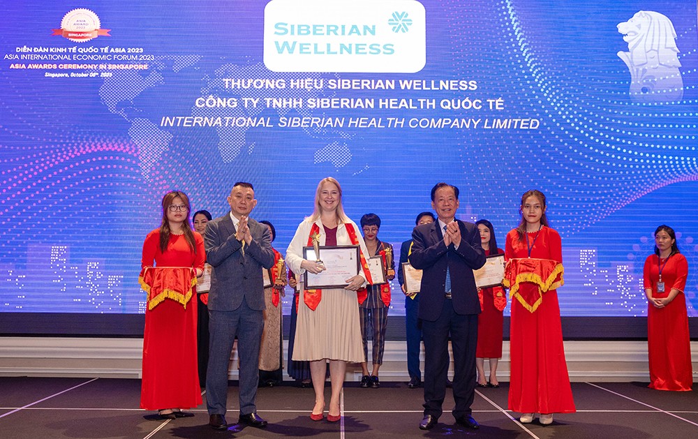 Siberian Wellness nhận 3 giải thưởng tại Asia Award 2023 - 1