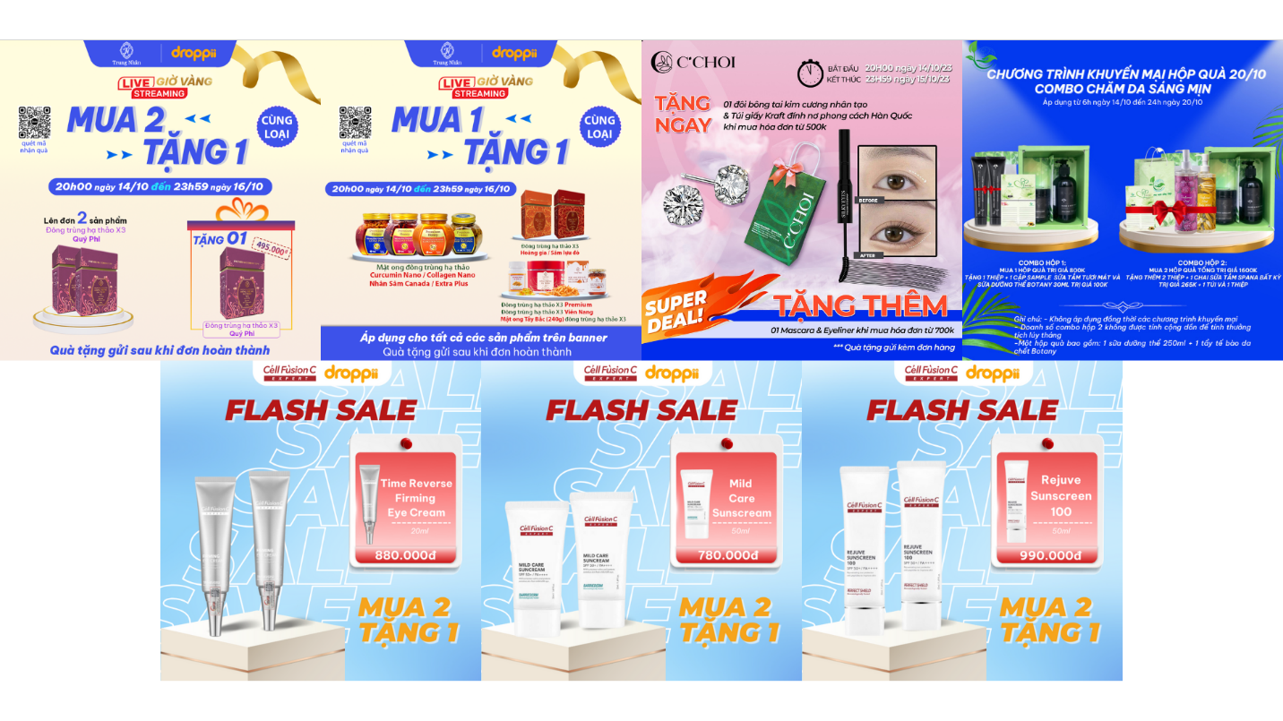 Cùng Droppii đi tìm kho báu tháng 10 – Đặc quyền dành riêng cho phái đẹp - 2