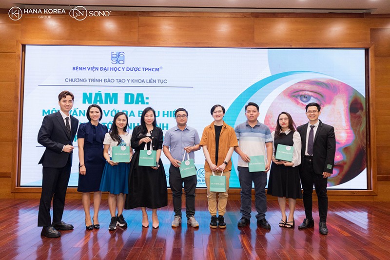 Sono Việt Nam cùng BV ĐH Y Dược TPHCM tổ chức Chương trình đào tạo Y khoa về nám da - 2