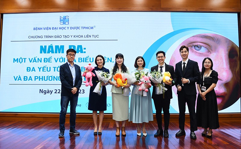 Sono Việt Nam cùng BV ĐH Y Dược TPHCM tổ chức Chương trình đào tạo Y khoa về nám da - 1