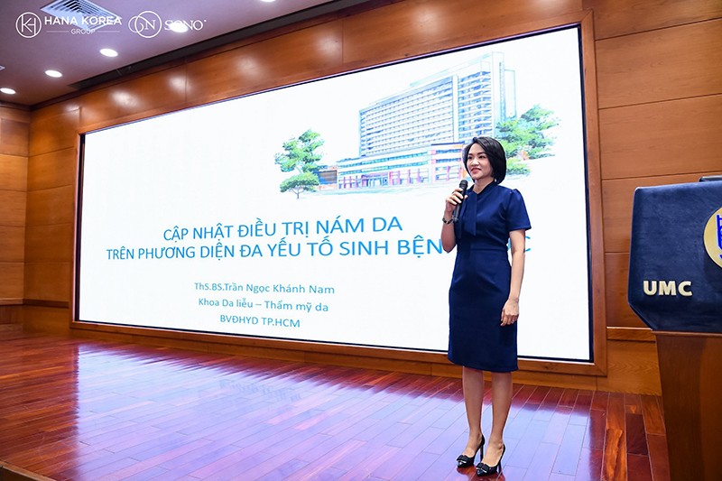 Sono Việt Nam cùng BV ĐH Y Dược TPHCM tổ chức Chương trình đào tạo Y khoa về nám da - 5