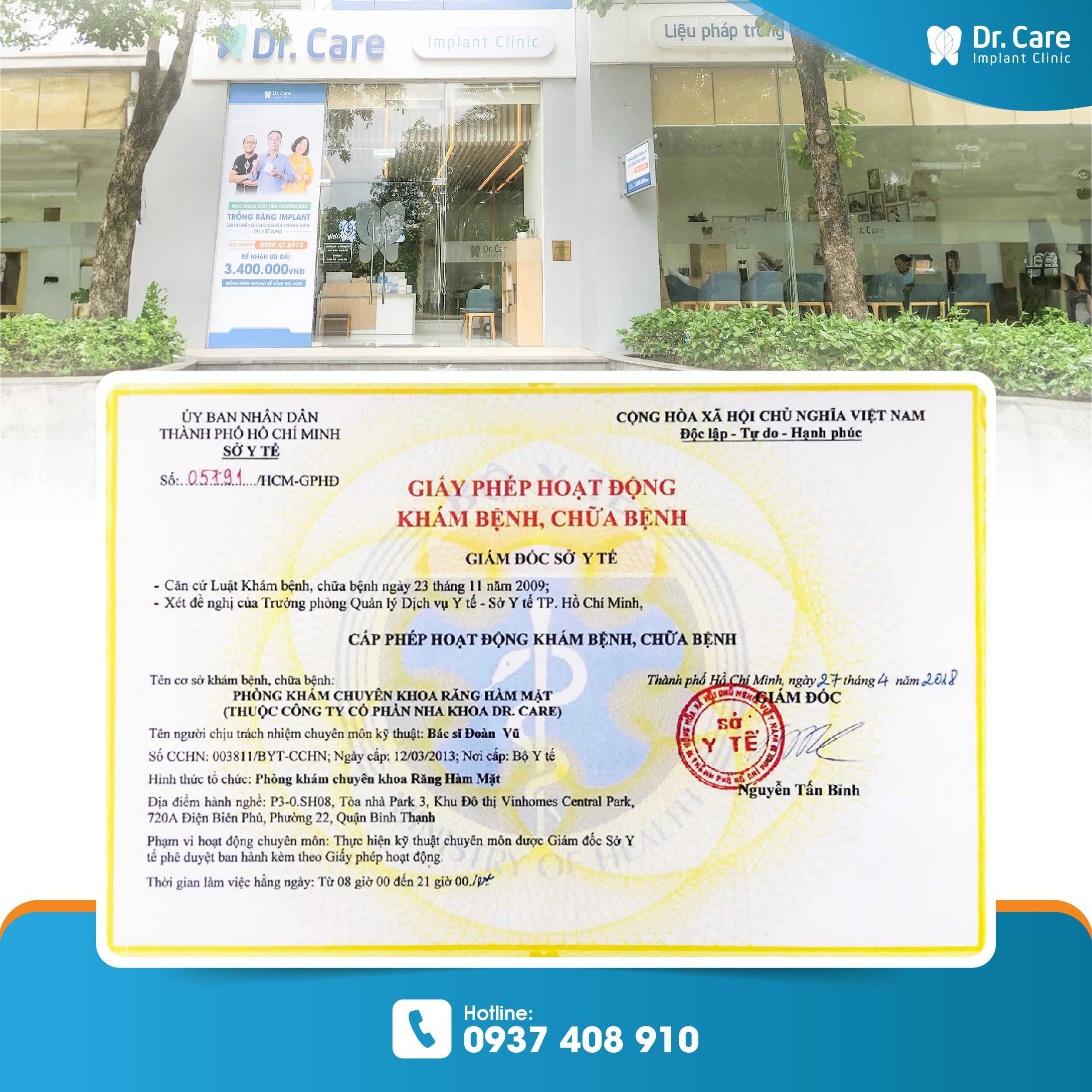 Dr. Care Implant Clinic - Địa chỉ trồng răng Implant uy tín tại TP.HCM - 1