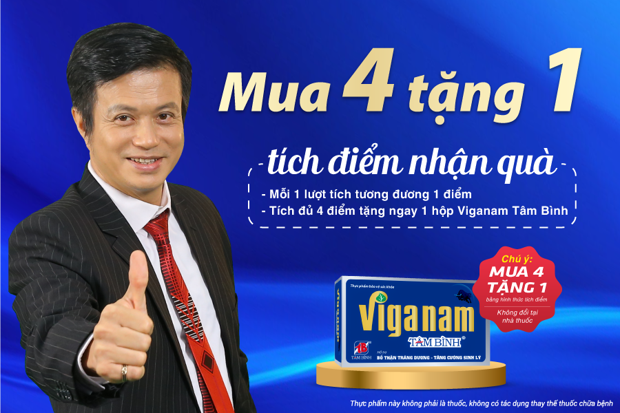 Viganam Tâm Bình - Ưu đãi vàng, ngập tràn quà tặng: Mua 4 tặng 1 - 1