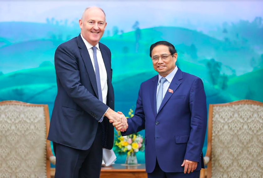 Thủ tướng Phạm Minh Chính tiếp Chủ tịch Tập đoàn John Swire&Sons - 1