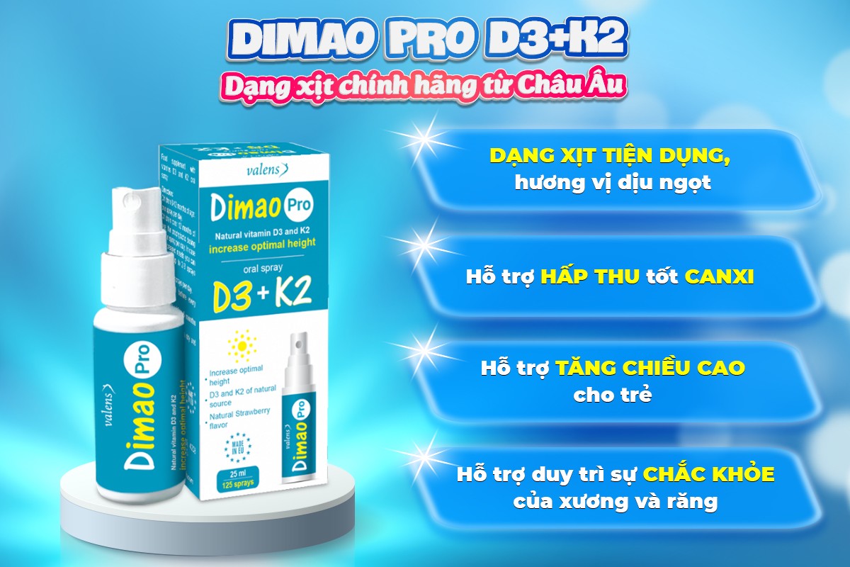 5 sự thật về vitamin D3K2 - đâu mới là yếu tố giúp trẻ phát triển chiều cao? - 7
