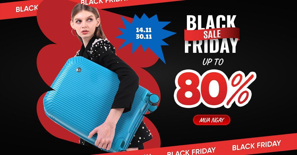 LUG.vn “giảm đậm” hàng loạt vali thương hiệu quốc tế trong Black Friday - 1