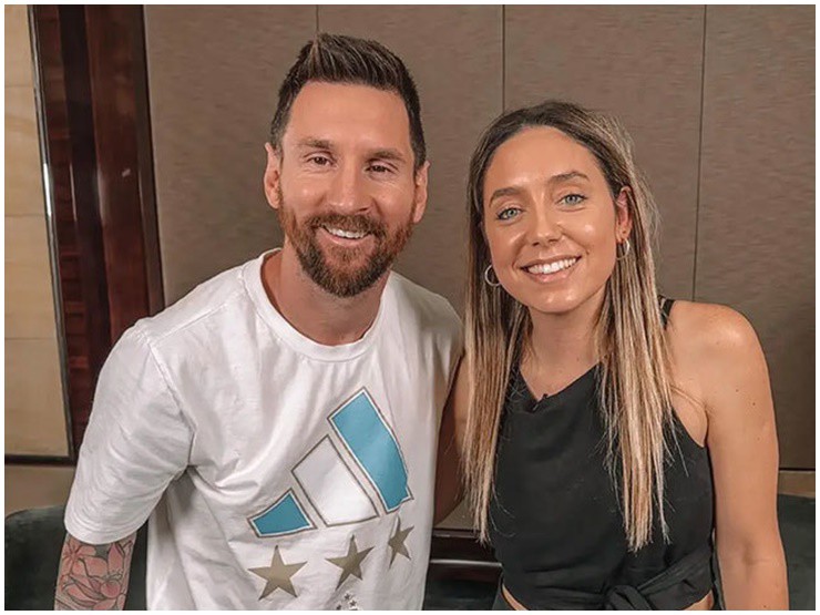 Phản ứng không ngờ của Messi khi bị tố ngoại tình với nữ phóng viên xinh đẹp - 2