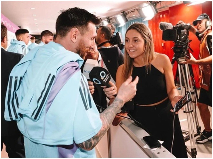 Phản ứng không ngờ của Messi khi bị tố ngoại tình với nữ phóng viên xinh đẹp - 3