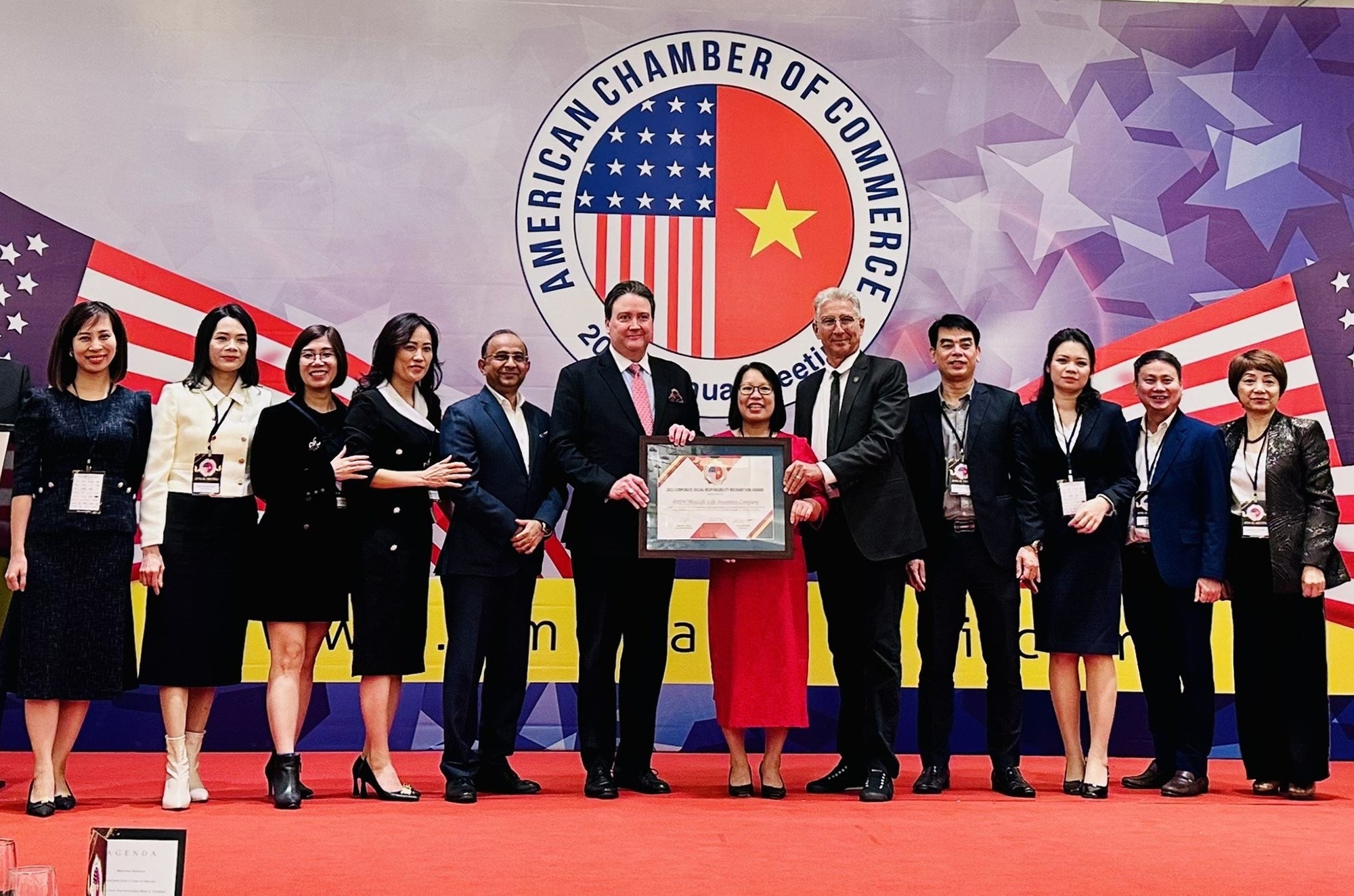 BIDV MetLife nhận giải thưởng AmCham CSR Awards 2023 với các nỗ lực vì cộng đồng - 1
