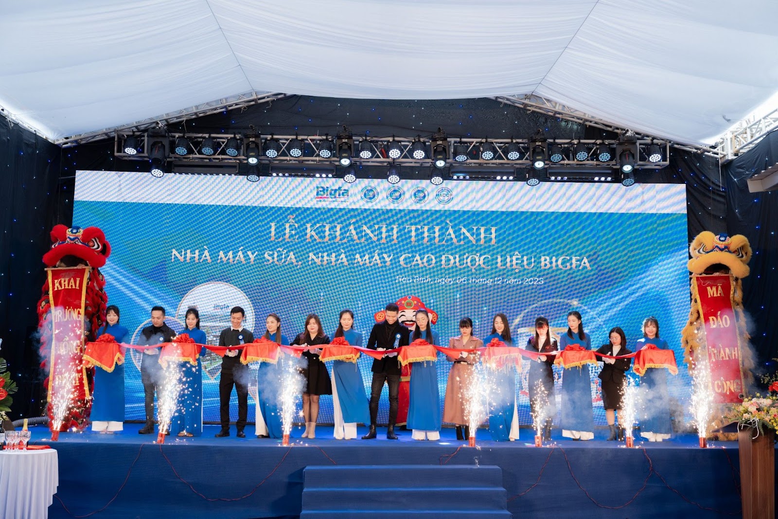Bigfa khánh thành Nhà máy sữa, Nhà máy cao dược liệu công nghệ cao chuẩn ISO - 2