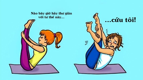 Dở khóc dở cười khi tập thể dục ngày đầu tiên - 2