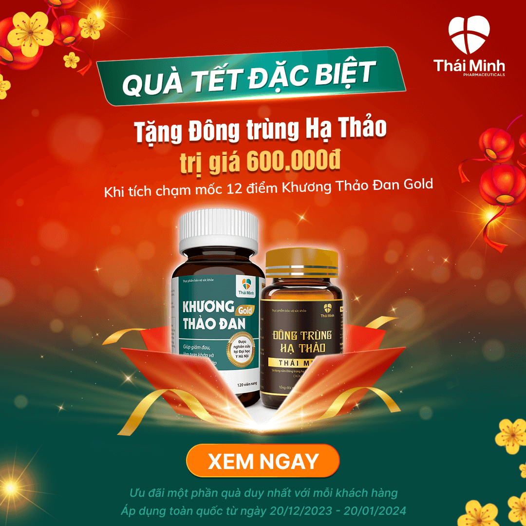 Quà Tết đặc biệt, tặng Đông Trùng Hạ Thảo đại bổ trị giá 600.000đ cho ai đau nhức xương khớp - 1