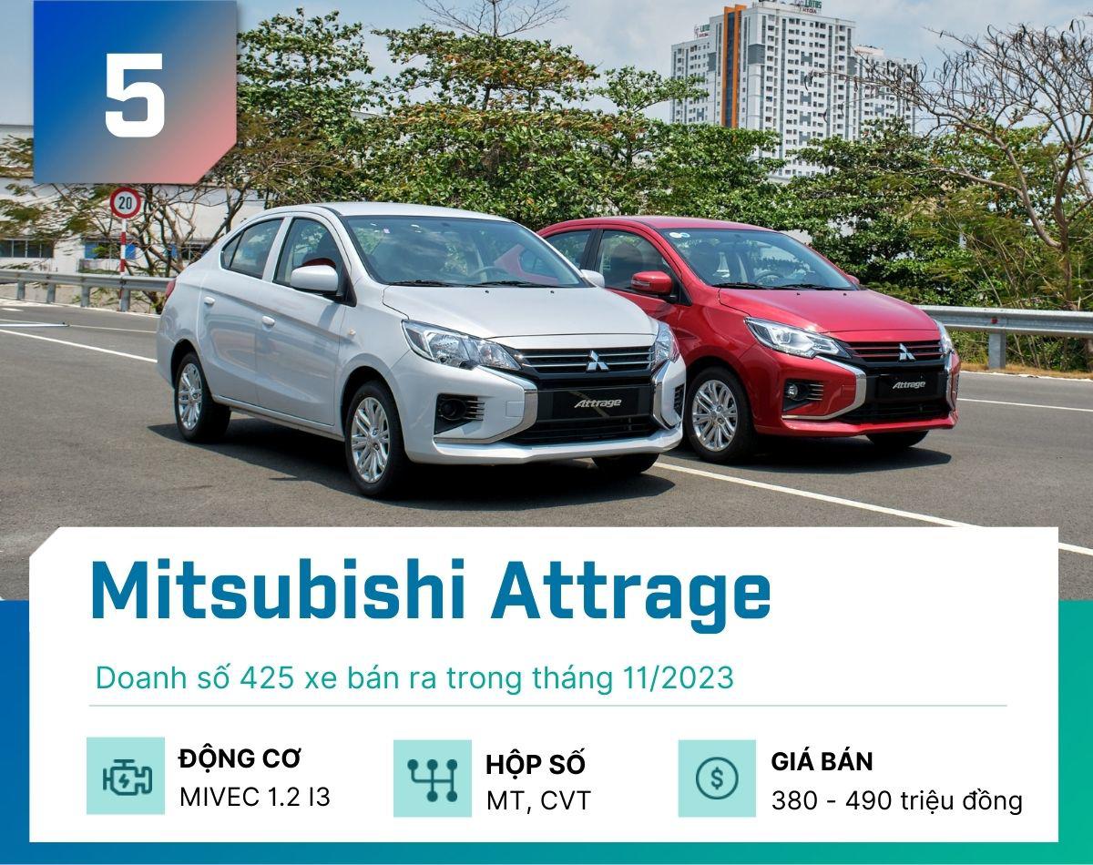 Top 5 mẫu sedan bán chạy nhất tại Việt Nam tháng 11/2023 - 5