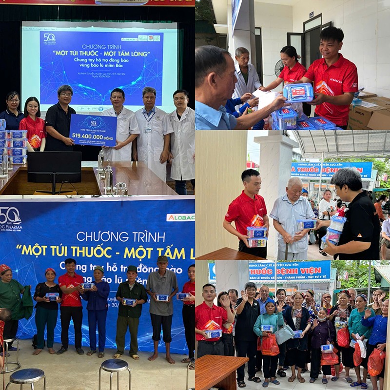 10.000 túi thuốc – món quà từ DHG Pharma gửi gắm yêu thương đến đồng bào vùng lũ. - 4