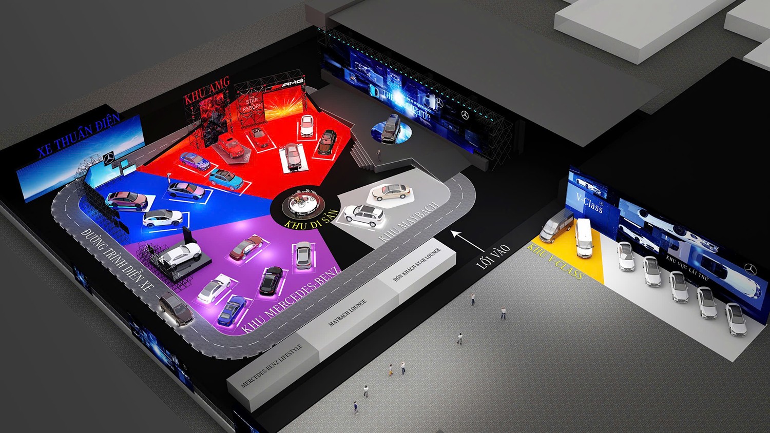 Mercedes-Benz mang gần 30 chiếc xe sang đến triển lãm The Avantgarde ở Hà Nội - 1