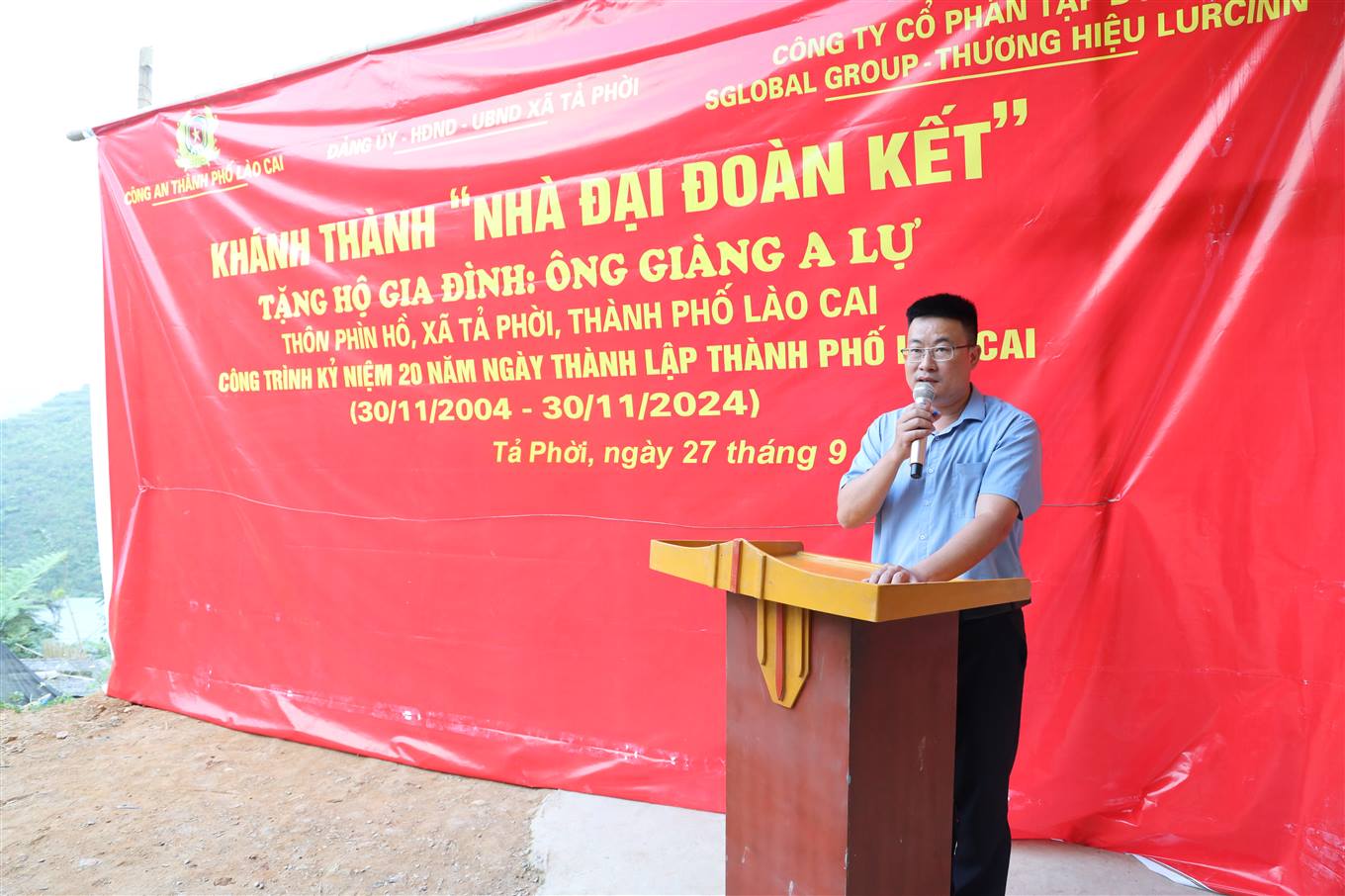 Trao tặng nhà đại đoàn kết tại xã Tả Phời, thành phố Lào Cai - 4