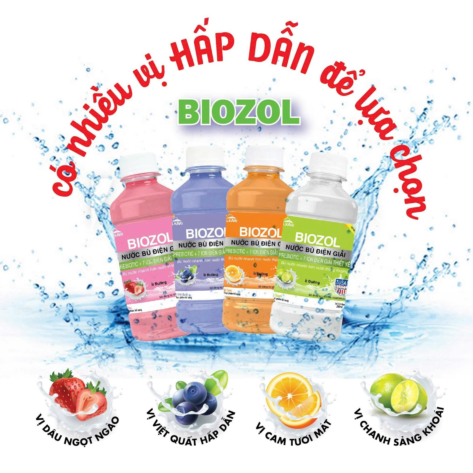 Nước bù điện giải BIOZOL: Xu hướng nước uống vừa giải khát vừa giúp tăng cường sức khỏe - 3