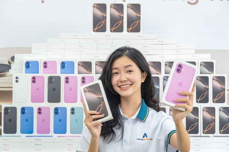 4 lý do nên mua iPhone 16 Series chính hãng VN/A tại AShop Mobile - 1