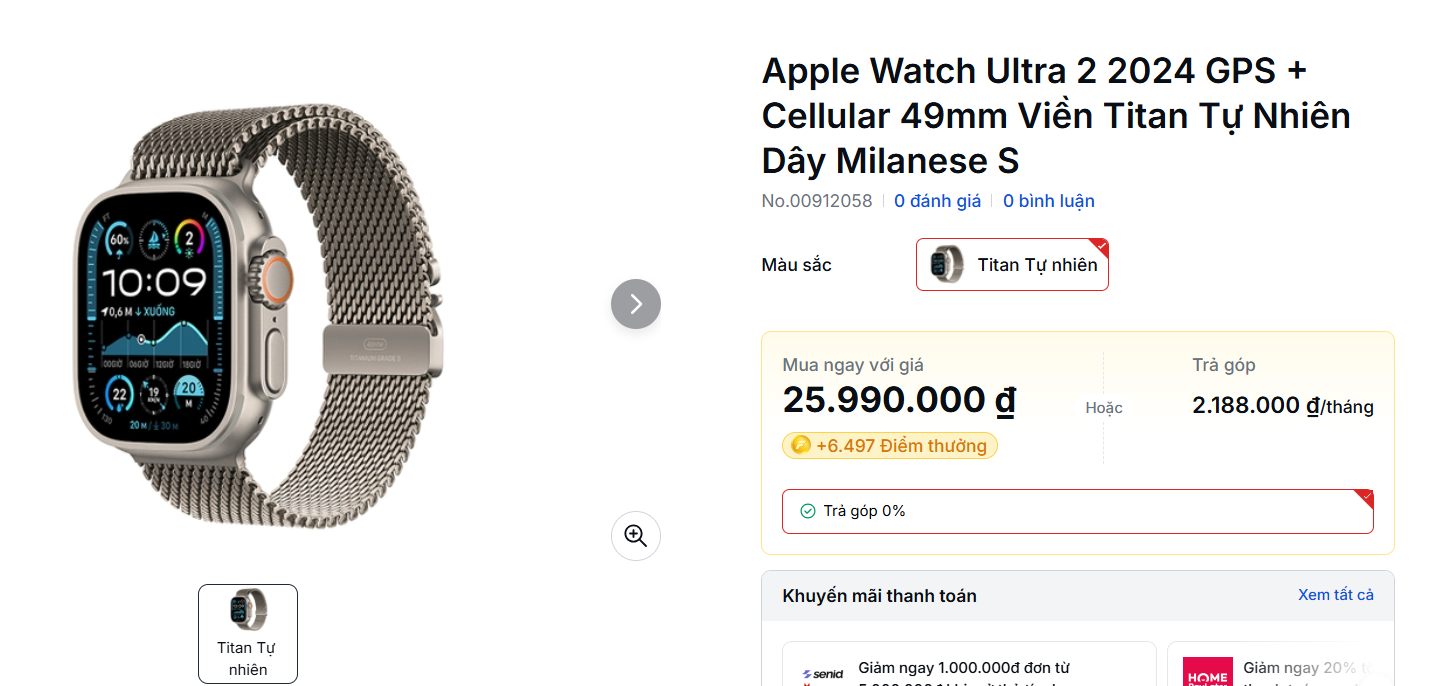 Apple Watch Series 10 "lên kệ", các phiên bản cũ hơn giảm giá mạnh - 1