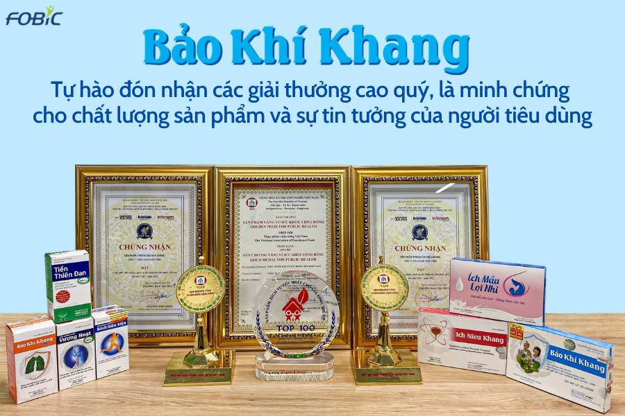 Bảo Khí Khang tự hào đạt “Top 5 thương hiệu uy tín, chất lượng quốc gia” - 2