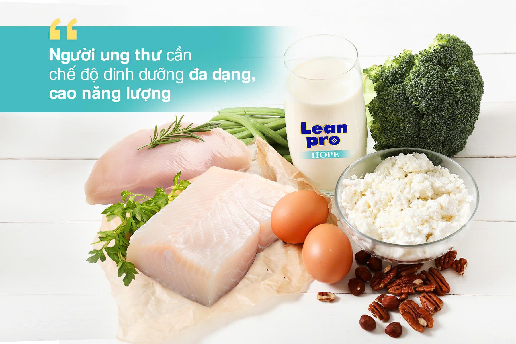 Chế độ dinh dưỡng chuyên biệt cho bệnh nhân ung thư và giải pháp từ Leanpro Hope - 1