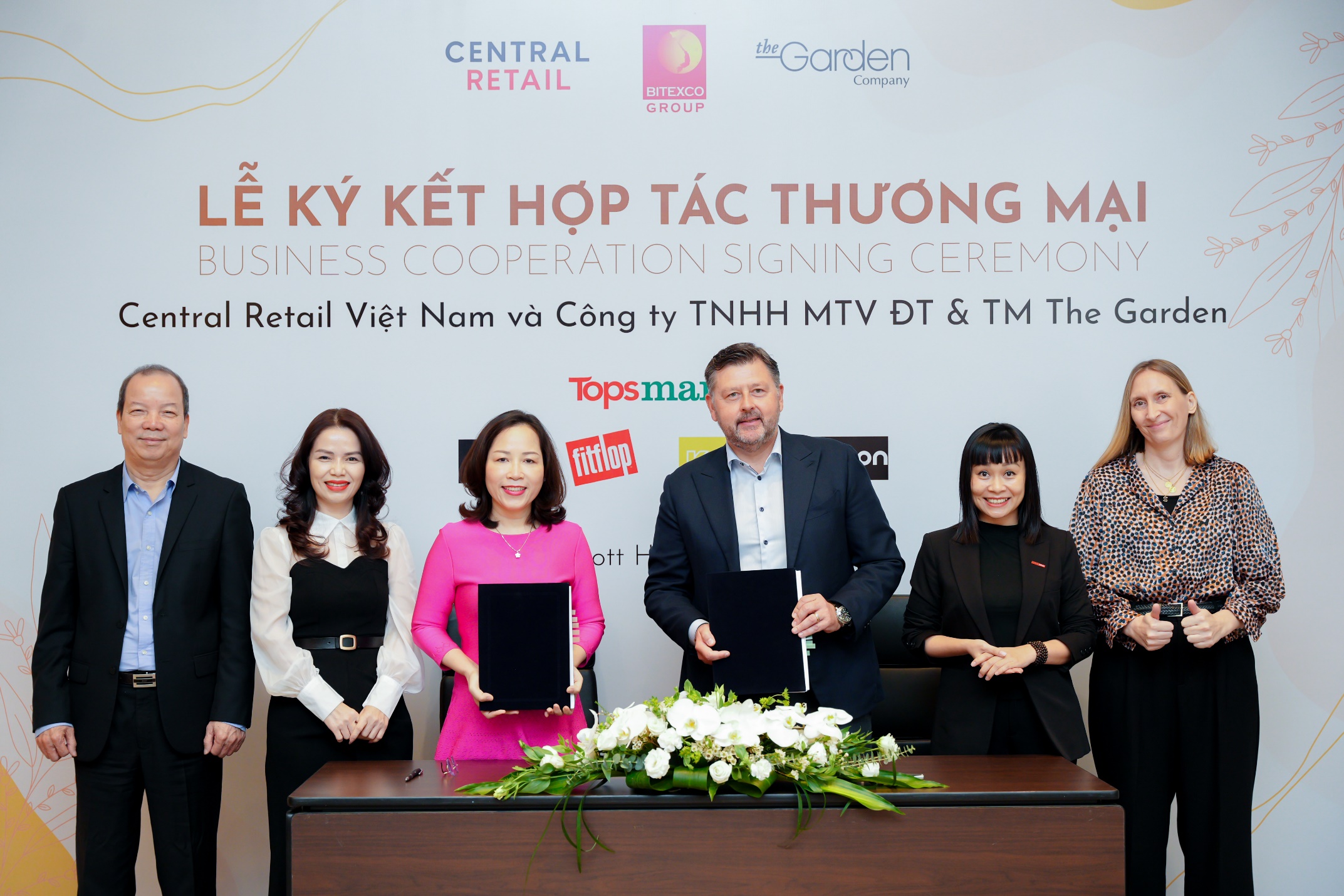 Central Retail Việt Nam và The Garden ký kết hợp tác chiến lược - 1