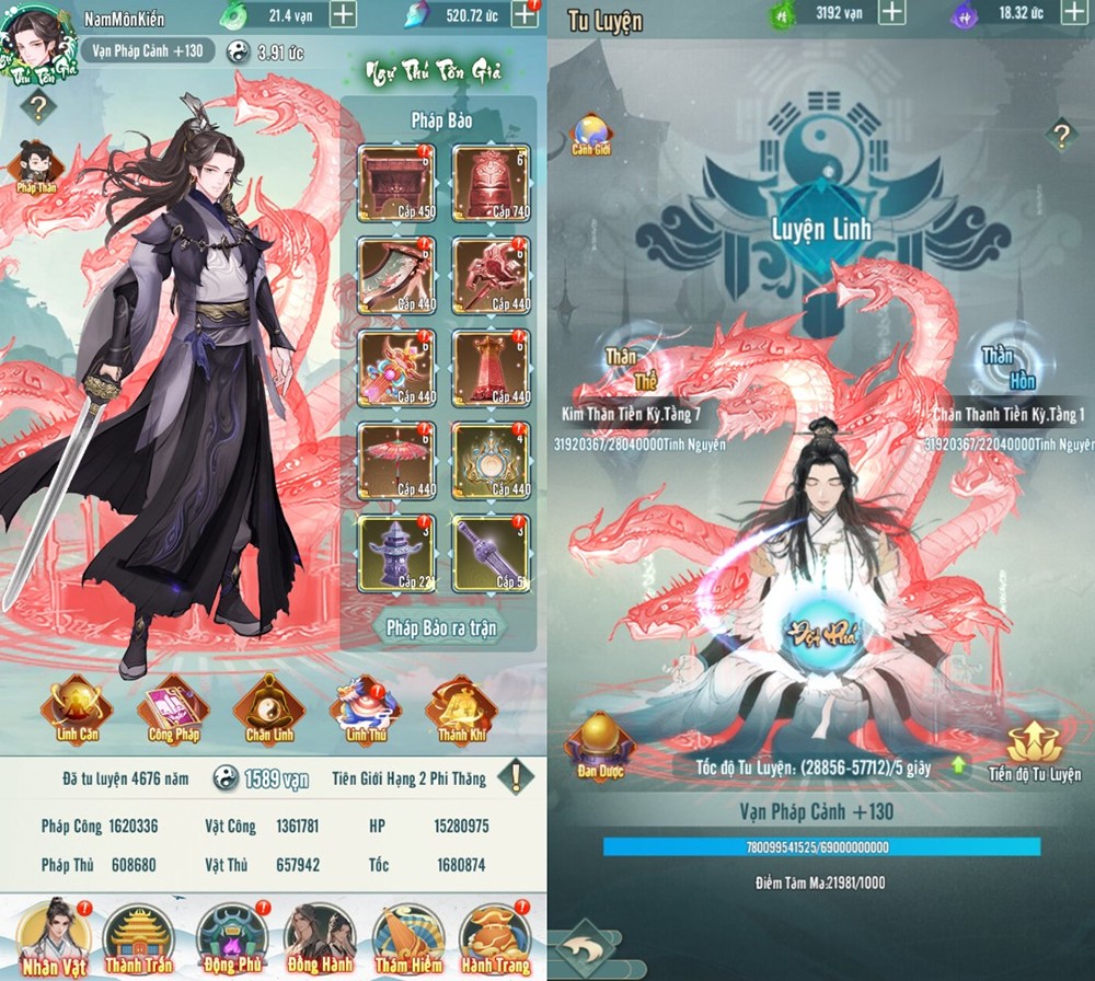 Thất Nghiệp Tu Tiên Đi - Vplay đem đến làn gió mới cho thể loại game tu tiên tại Việt Nam - 1