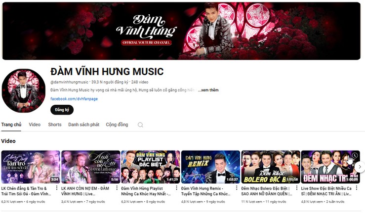 Lách luật, Đàm Vĩnh Hưng vẫn tích cực biểu diễn và kiếm tiền từ Youtube  - 2