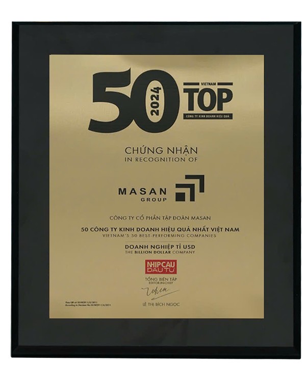 Top 50 Công ty kinh doanh hiệu quả nhất Việt Nam 2024 tiếp tục gọi tên Masan Group - 1