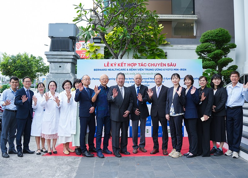Bernard Healthcare và Bệnh viện Trung ương Kyoto Min-iren hợp tác chuyên sâu “Vì sức khỏe tiêu hóa người Việt” - 1