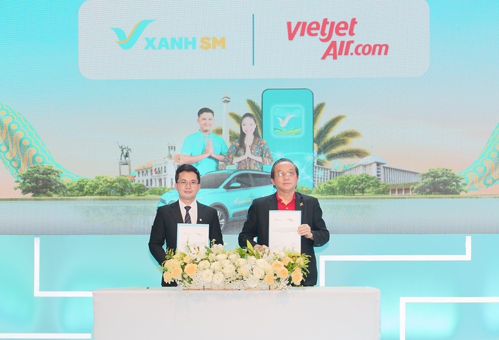 Vietjet hợp tác với Xanh SM, thúc đẩy giao thông bền vững giữa Việt Nam và Indonesia - 1