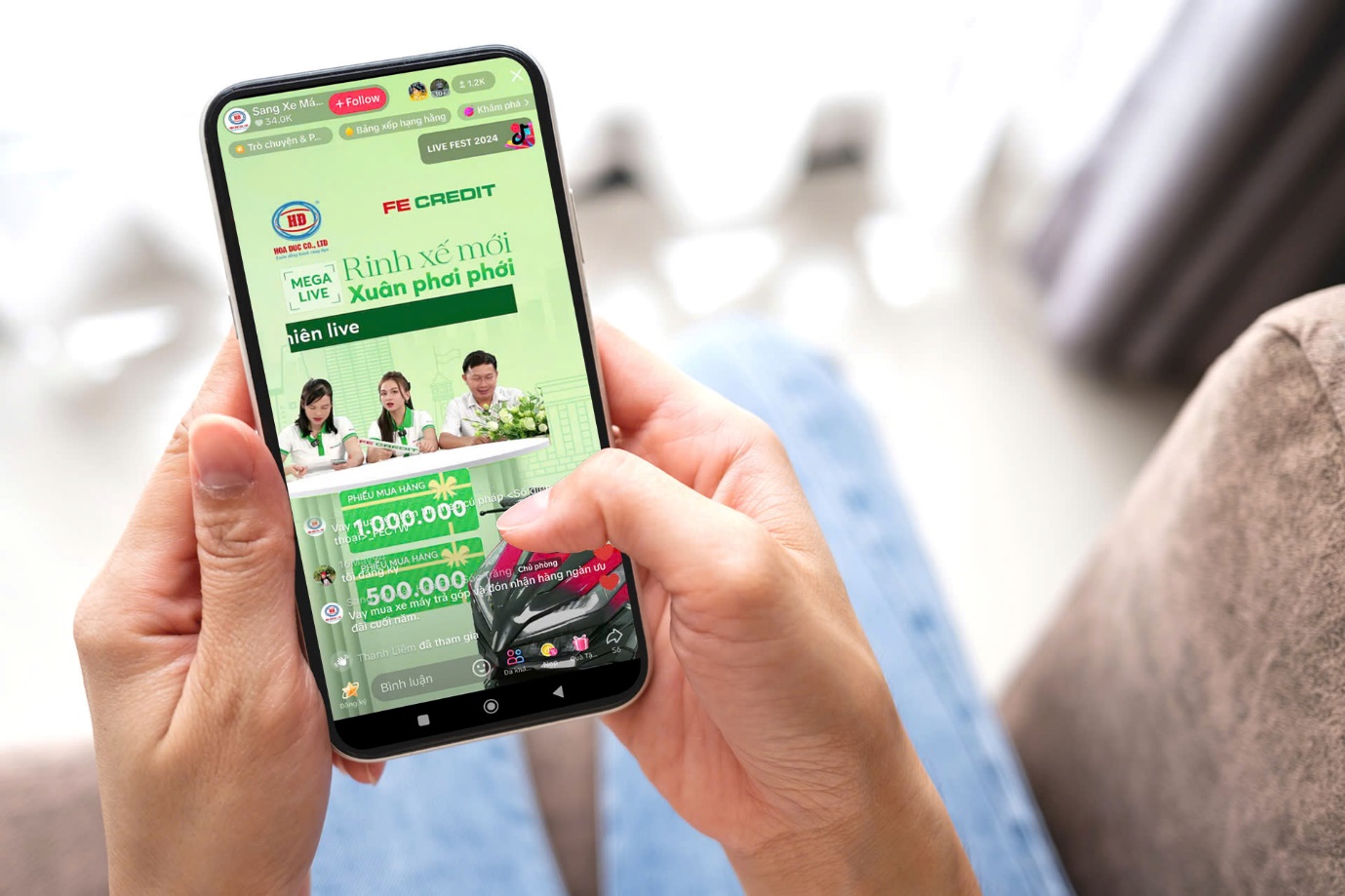 “Tiền về tay, Xuân đủ đầy” với mega livestream của từ FE CREDIT - 1