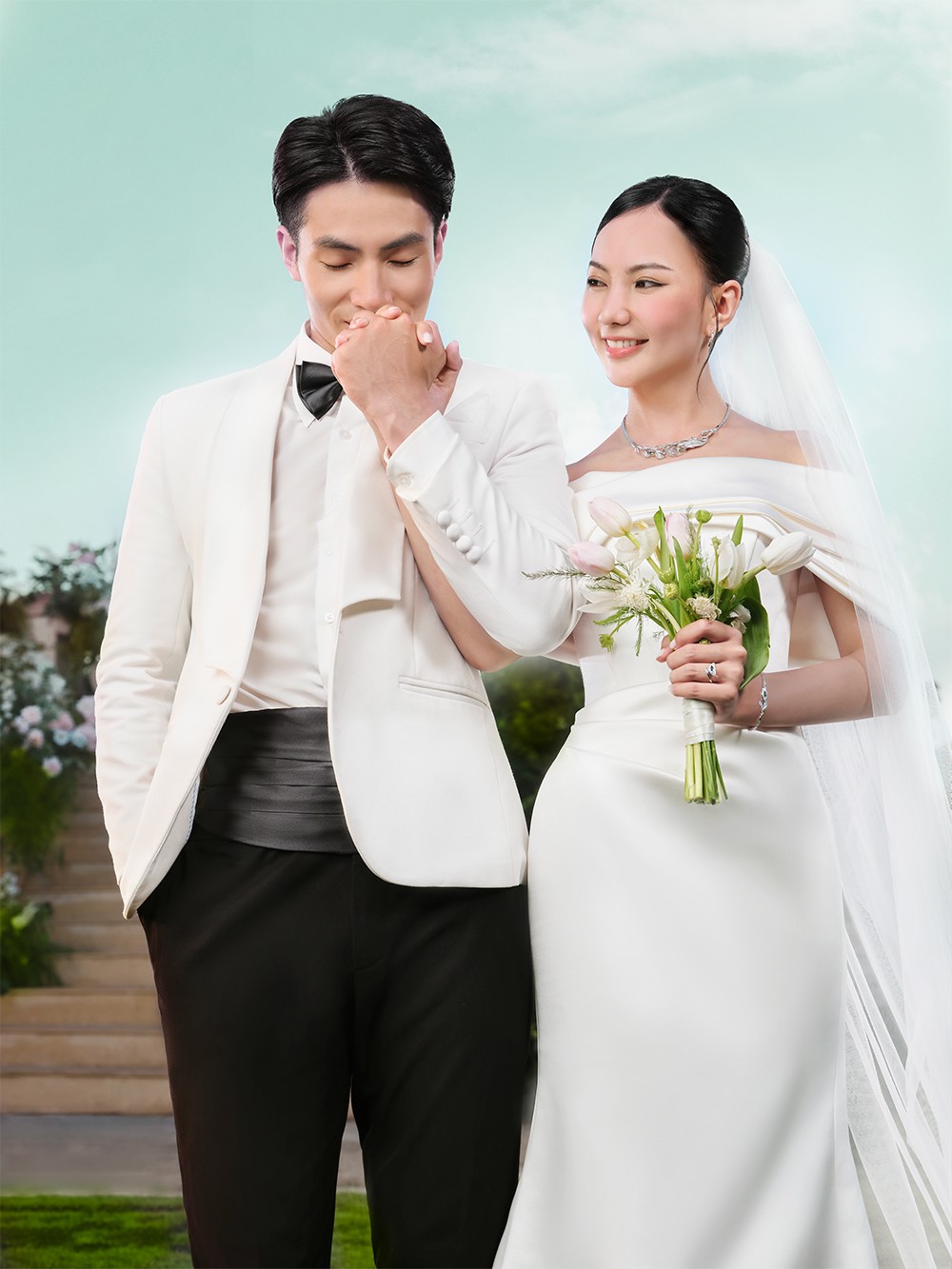 Trang sức cưới “Lá Ngọc Cành Vàng” tô điểm nét đẹp nàng dâu ngày cưới, lưu giữ lời hứa nâng niu - 3