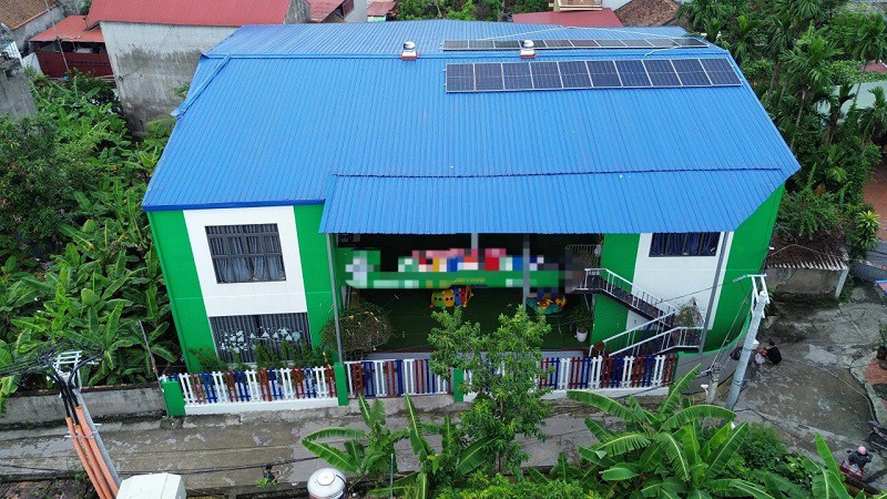 Chủ trường mầm non ở Bắc Ninh chi tiền lắp điện mặt trời, kết quả bất ngờ - 1