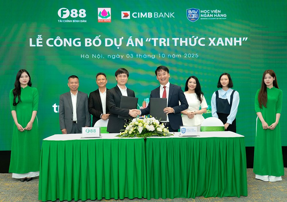 F88 khởi động dự án “Tri thức Xanh” phổ cập tài chính cho người dân - 1
