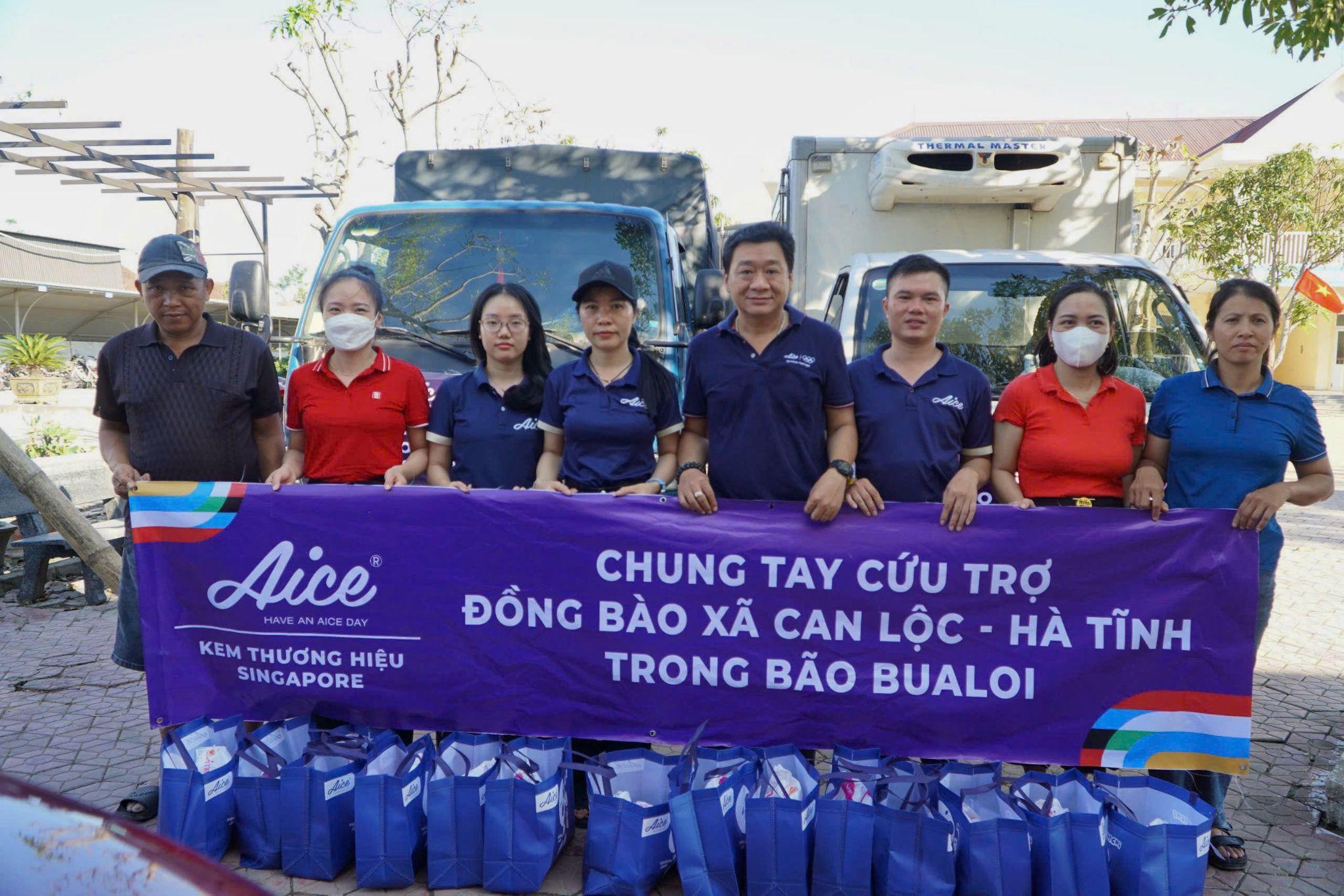 Aice chung tay cứu trợ đồng bào Hà Tĩnh khắc phục hậu quả bão Bualoi - 5