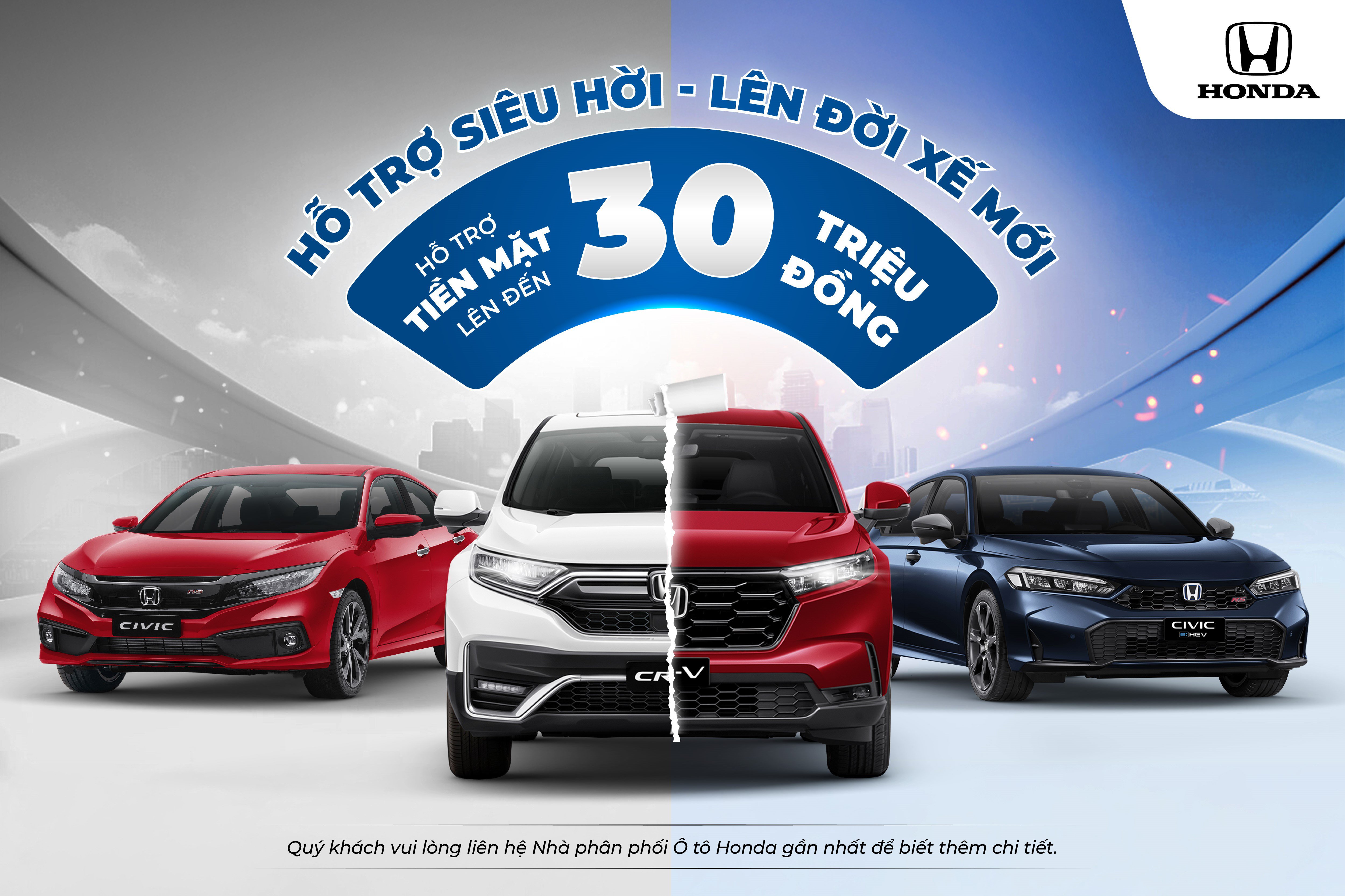 Honda Việt Nam tung chương trình khuyến mãi lớn, đổi xe chính hãng tháng 10 - 2