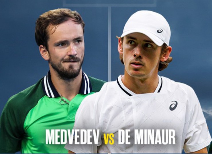Tennis đỉnh cao châu Á: Medvedev kịch chiến De Minaur, khó lường Aliassime đấu Rinderknech - 1