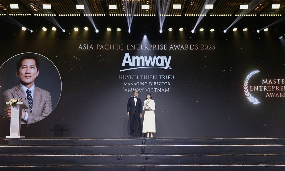 Tổng giám đốc Amway Việt Nam vinh dự nhận giải thưởng Doanh nhân xuất sắc Châu Á 2025 - 1