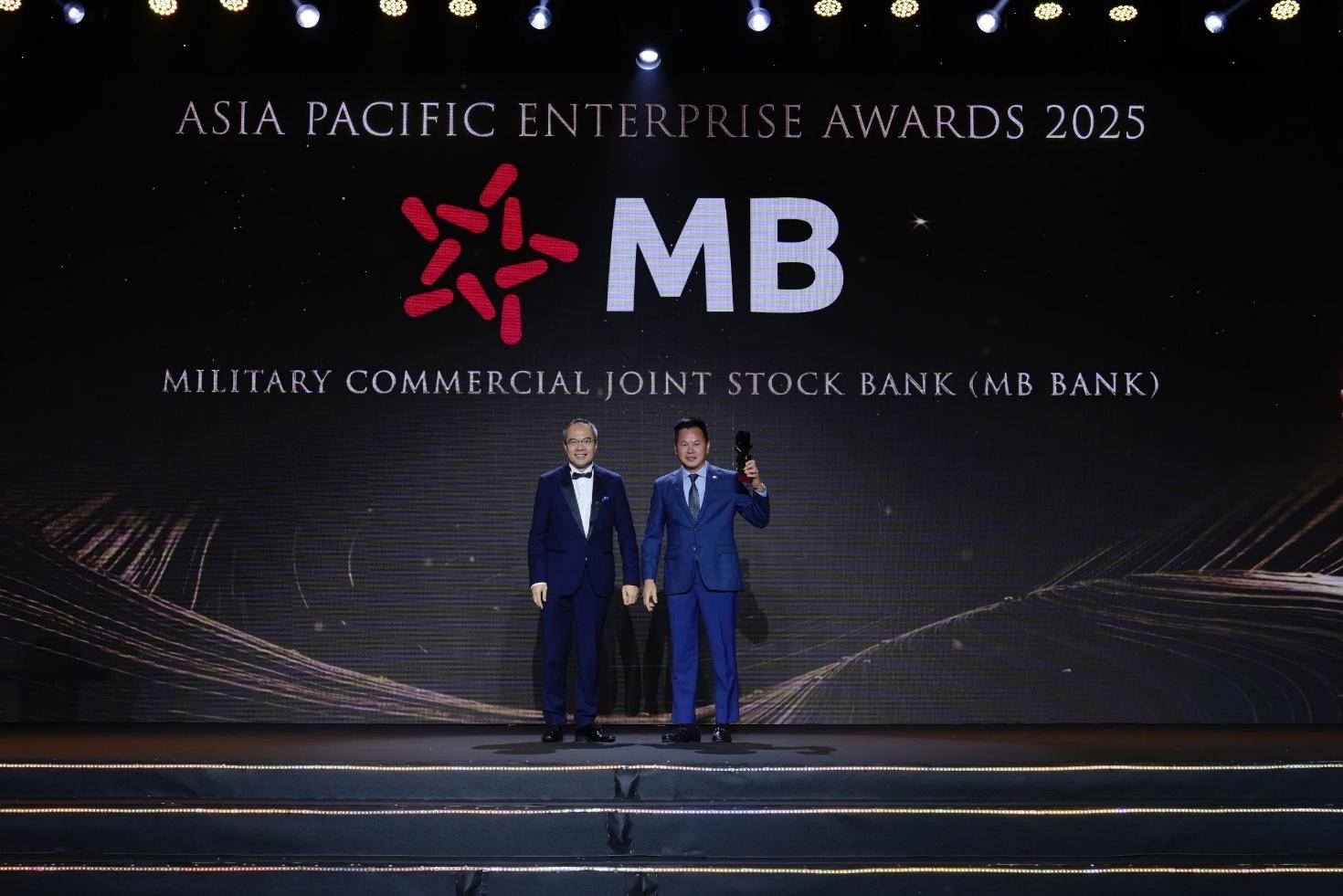 MB lần thứ sáu liên tiếp được vinh danh “Doanh nghiệp xuất sắc châu Á” năm 2025 - 2