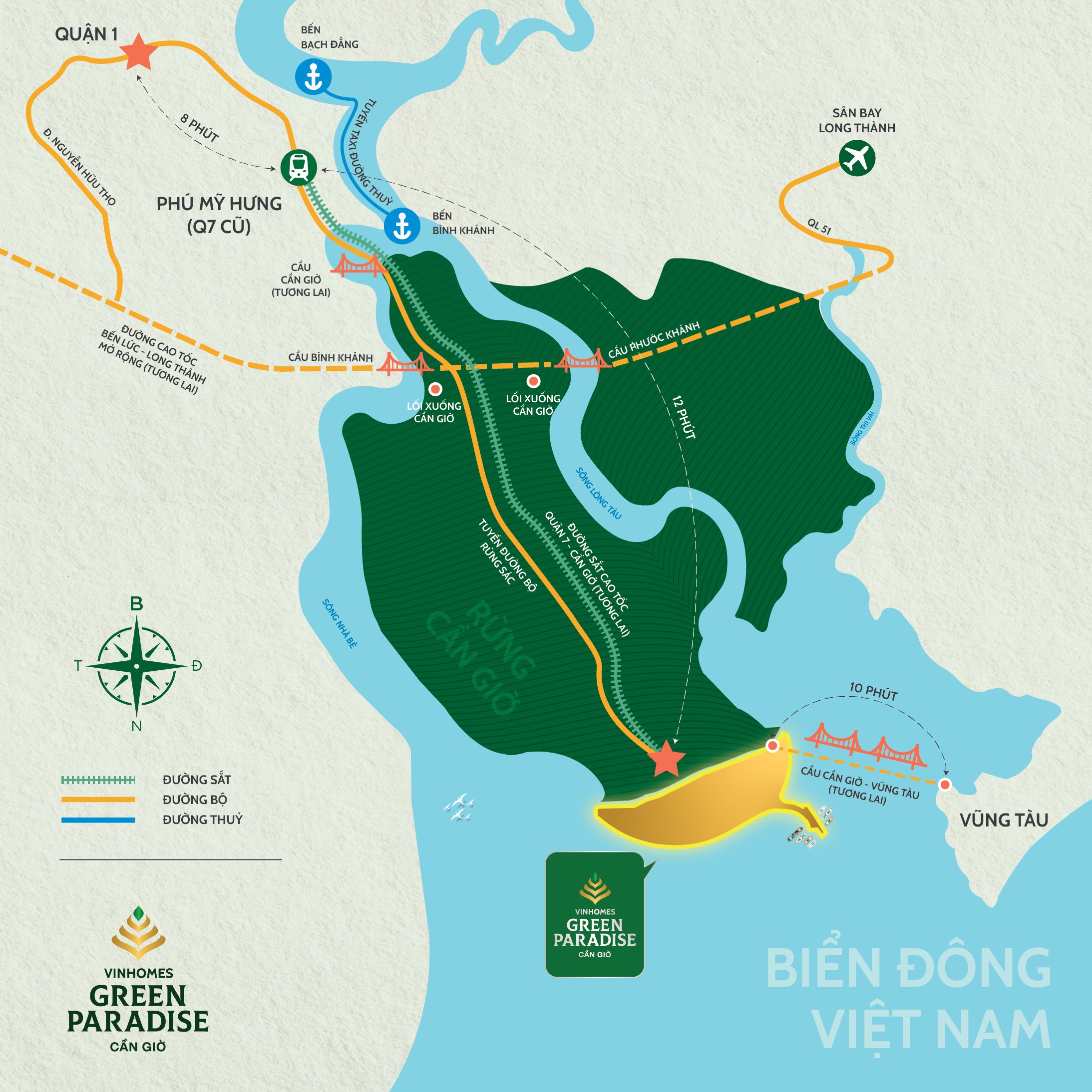Từ Phú Mỹ Hưng, Thủ Thiêm đến Cần Giờ: Hành trình dịch chuyển trung tâm và cú nhảy vọt hạ tầng của TP.HCM - 3
