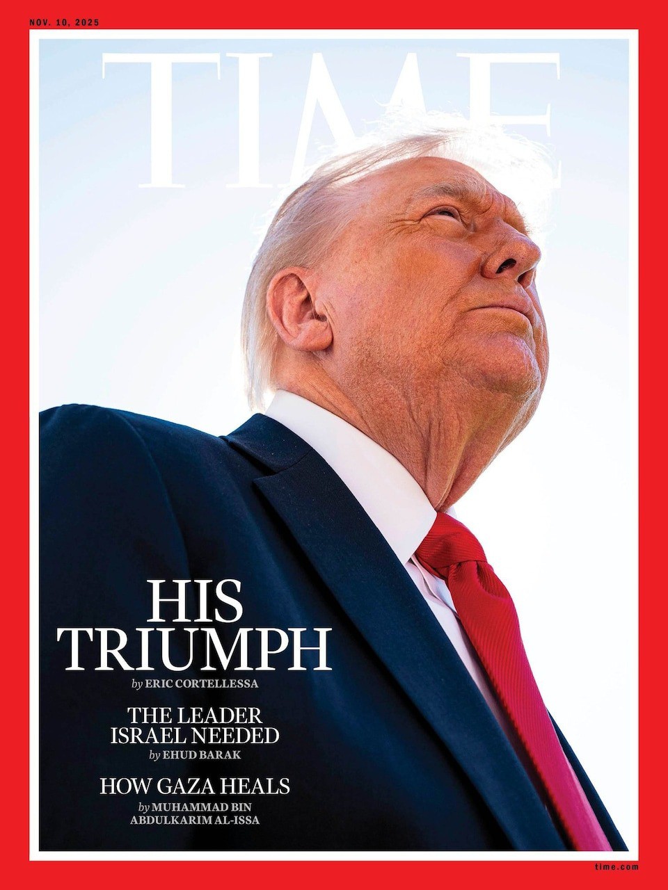 Ông Trump nổi giận vì ảnh bìa Time, Nga cũng lên tiếng - 1
