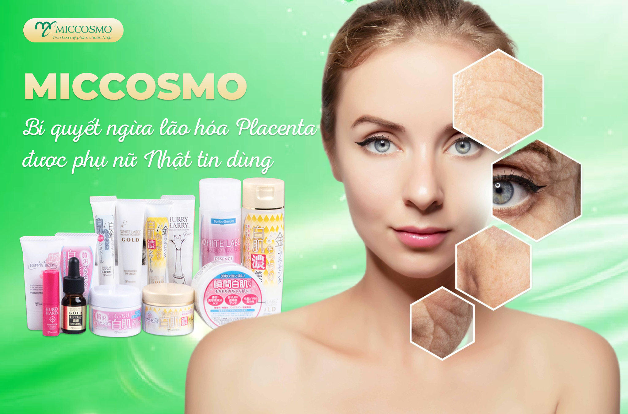 Miccosmo và bí quyết ngừa lão hóa từ chiết xuất Placenta được phụ nữ Nhật tin dùng - 1