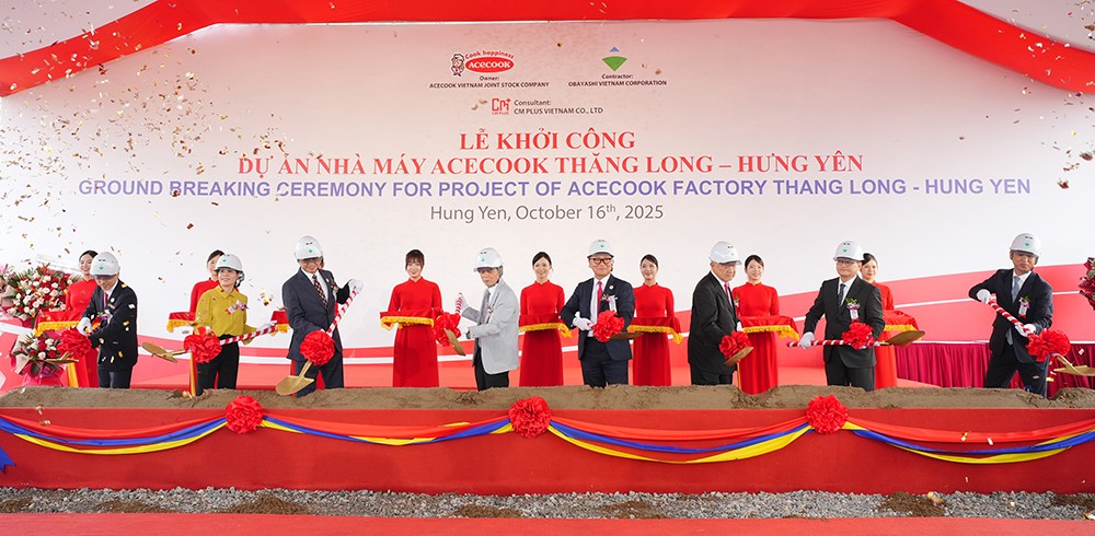Acecook Việt Nam khởi công Nhà máy Thăng Long – Bước tiến mới trong hành trình vươn tầm thế giới - 2